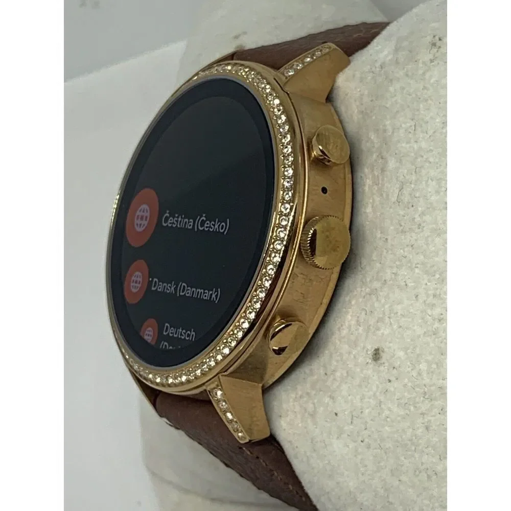 Fossil Gen 4 Authentic Smart Wrist Watch W/ Custom Band FTW6021 RZ115